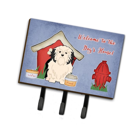 Jensendistributionservices Dog House Collection Lowchen Leash or Key Holder MI2087057